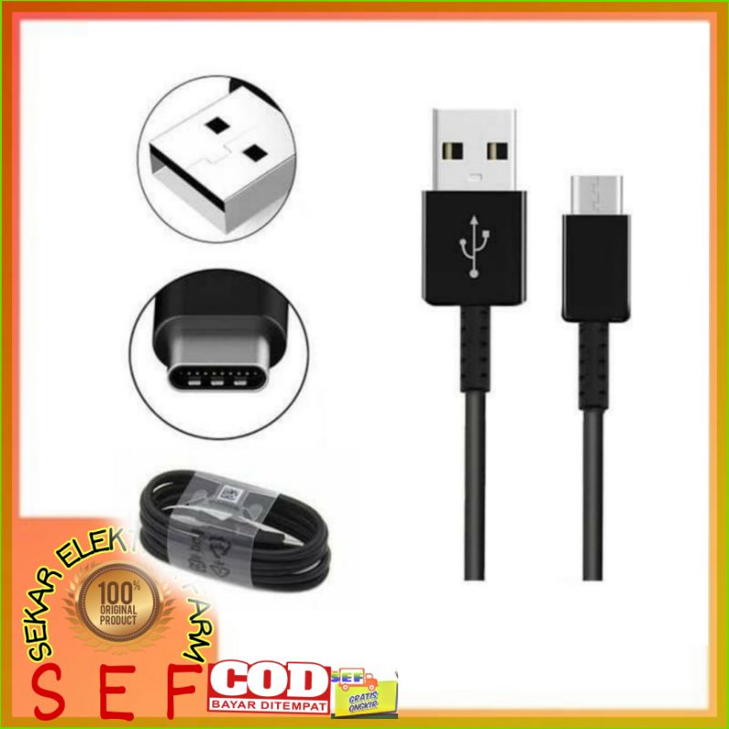 KABEL CHARGER TYPE C SAMSUNG, USBH DATA C ORIGINAL OEM PRODUK