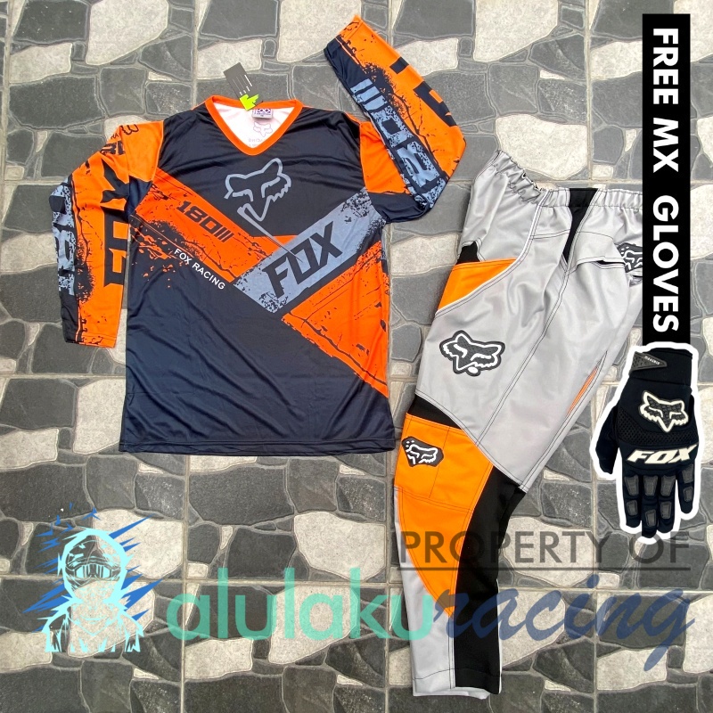 Jersey &amp; Celana MX Trail Motocross - Paket Bundling FOCT1708-F41