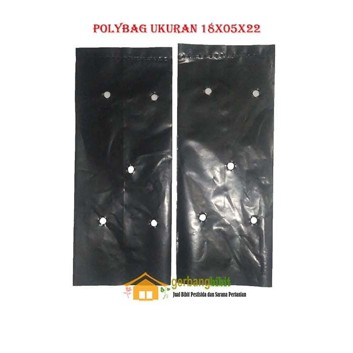 Polybag polibek pot HD Ukuran 18x22 1kg