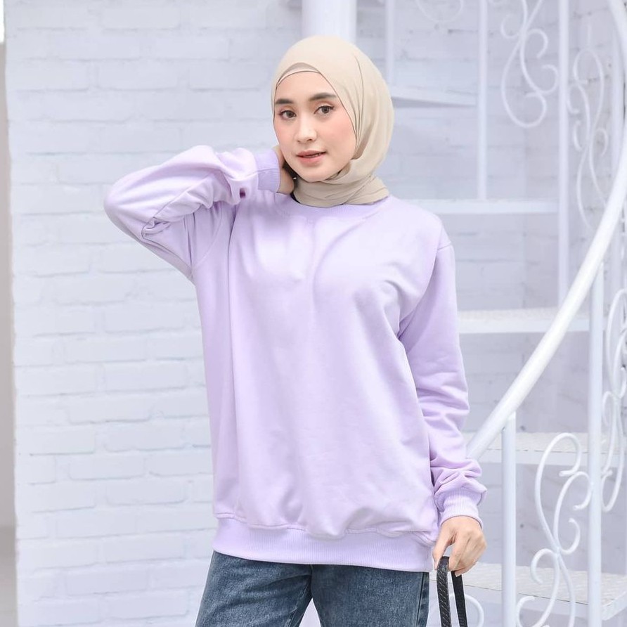 Basic Sweater Wanita - Sweater Wanita Kekinian