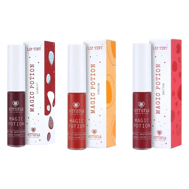 Emina Magic Potion Lip Tint Liptint ORIGINAL 6 Warna