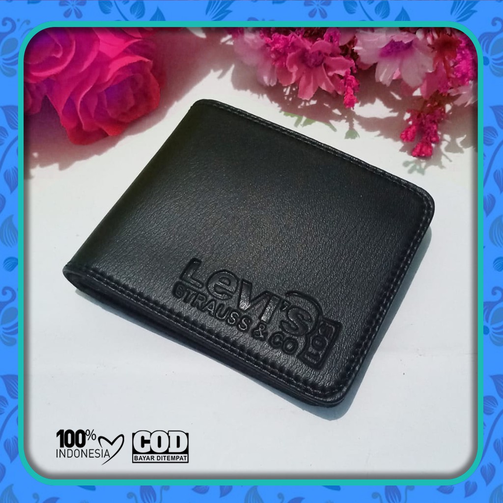 dompet  grosir terbaru update levis - DOMPET PRIA - DOMPET SEMI KULIT PENDEK - DOMPET LIPAT - DOMPET