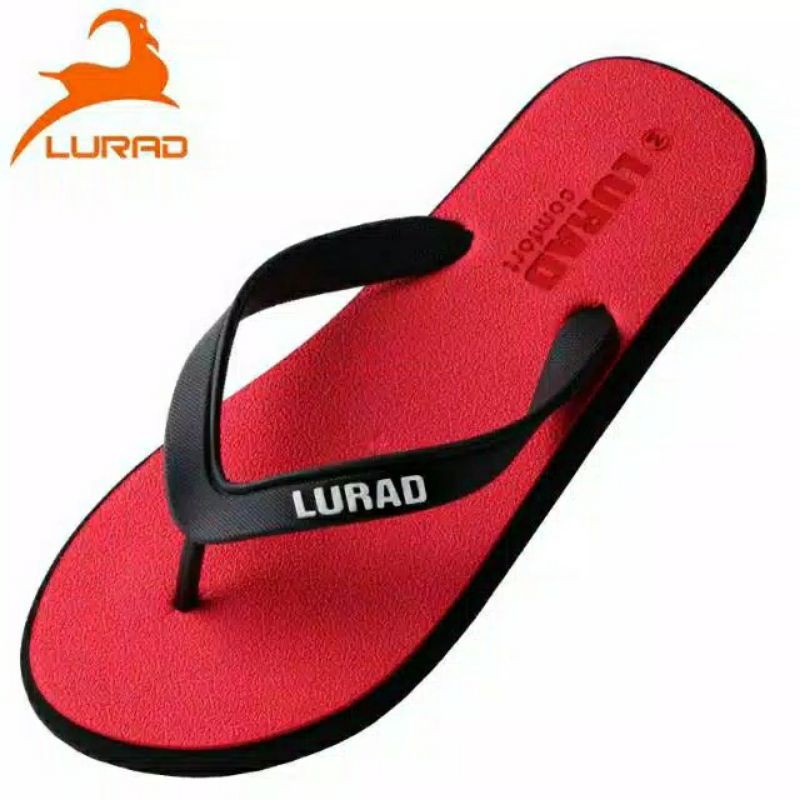 sandal jepit cowok motif lurrad