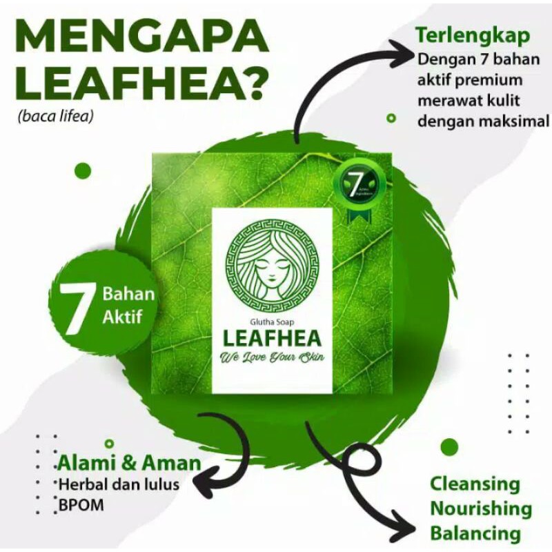 SABUN LEAFHEA ORI 100%