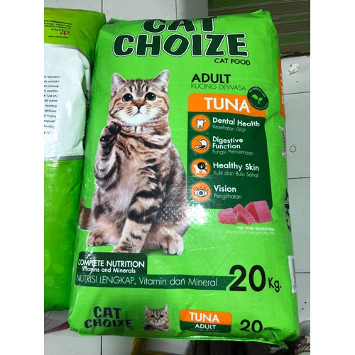 CAT CHOIZE ADULT 20KG /CATFOOD ( KHUSUS GOJEK/INSTANT)