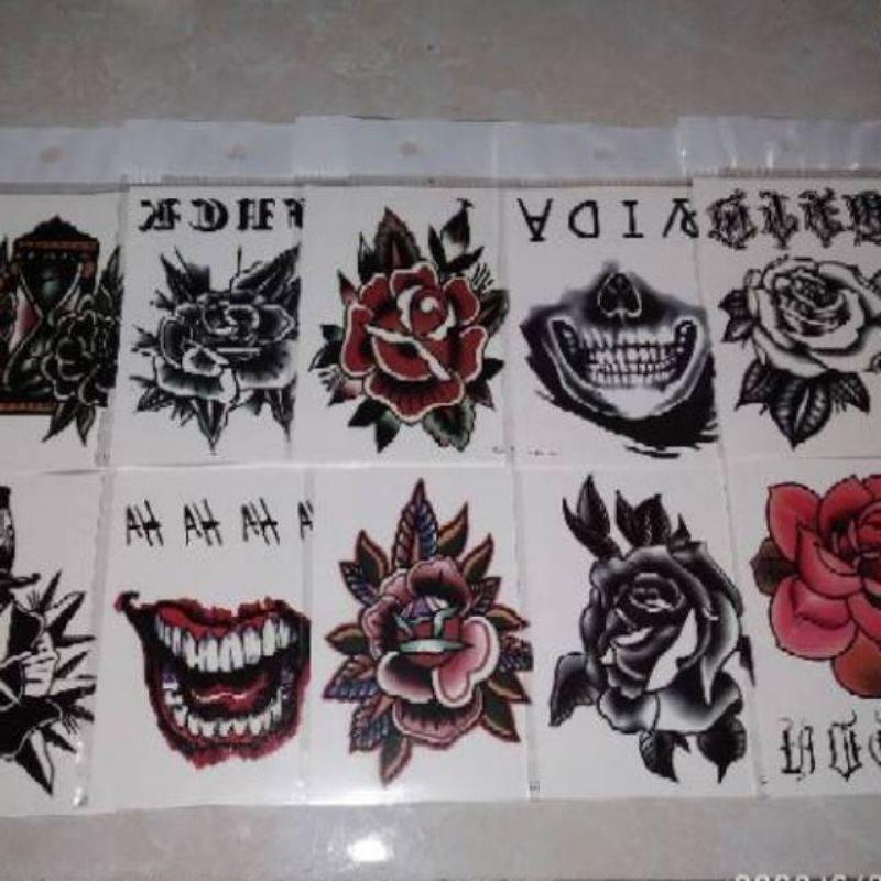 PROMO TERBATAS /TATO  TATO STIKER TATTO TEMPORER TATO TEMPORER TATTOO TEMPORER TATTO TEMPORARY