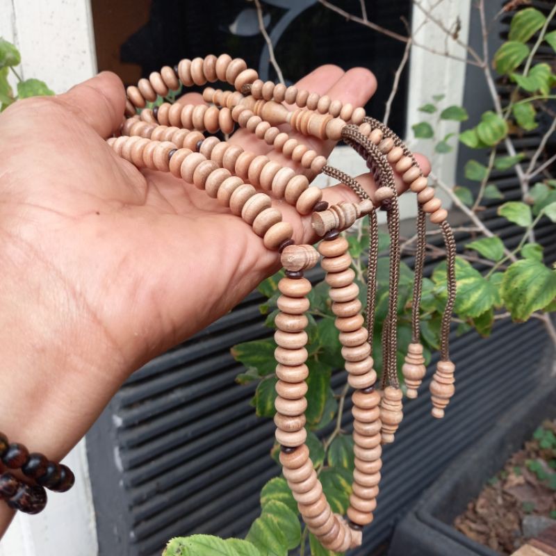 Tasbih Tijani Cendana Jawa 10mm Tasbih Tijani Yuser Tasbih Tijani Murah Tasbih Tijaniyah