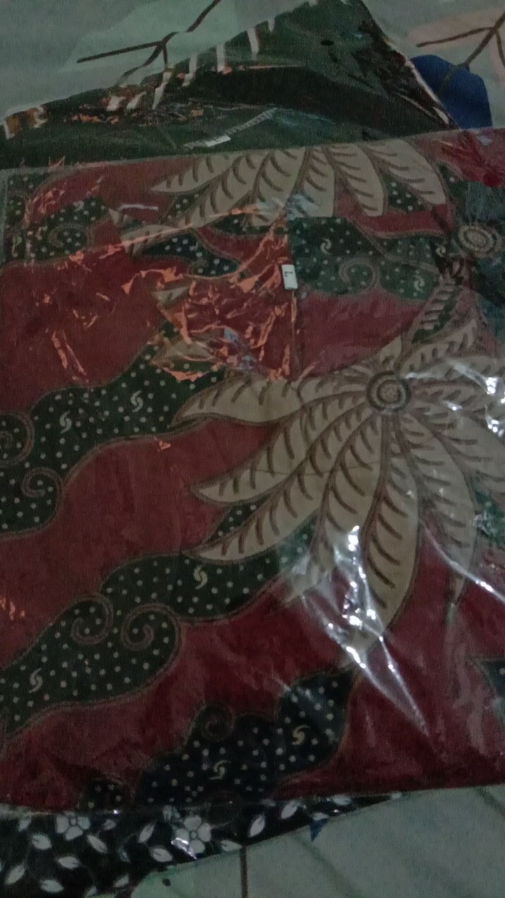 Batik Dolby Dolbi Dobby Doby Tenun Sutra Tulis Katun Atbm Baron Atasan Batik Wanita Sogan Srg308