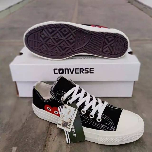 CONVERSE X PLAY CDG SEPATU ALLSTAR SEPATU CONVERSE ALL STAR HIGH LOW