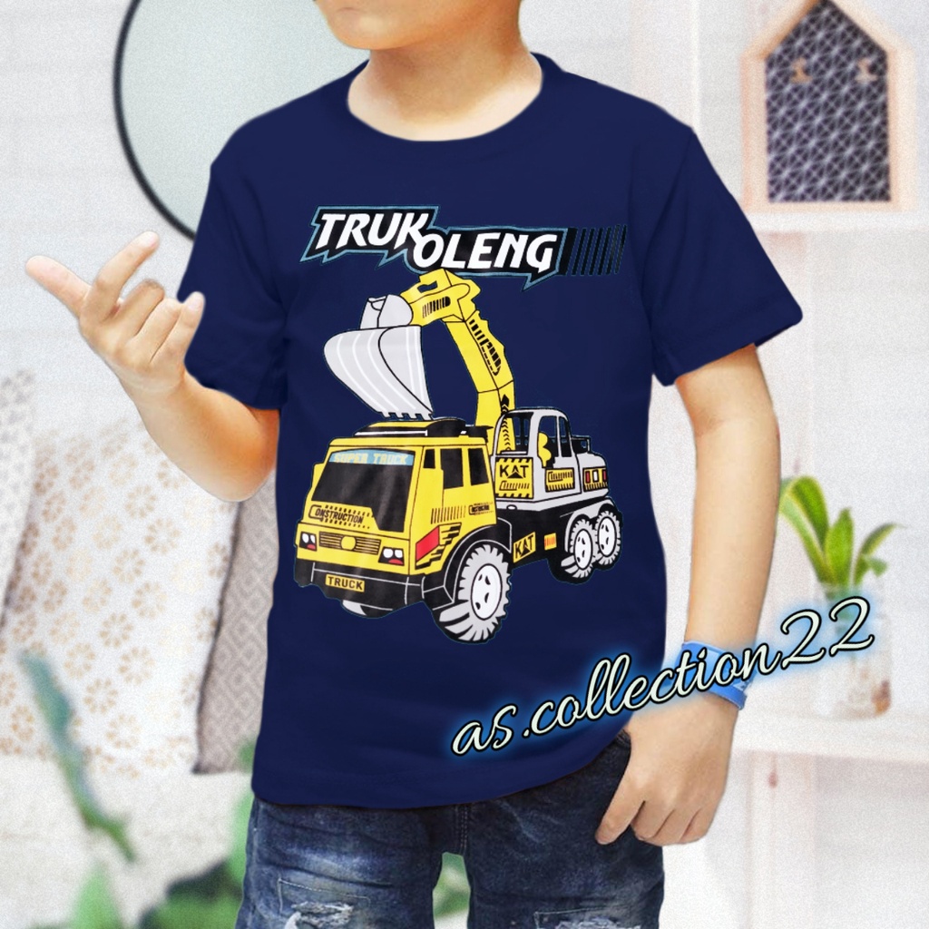 KAOS Anak Laki TRUK OLENG#USIA 1-12 TAHUN