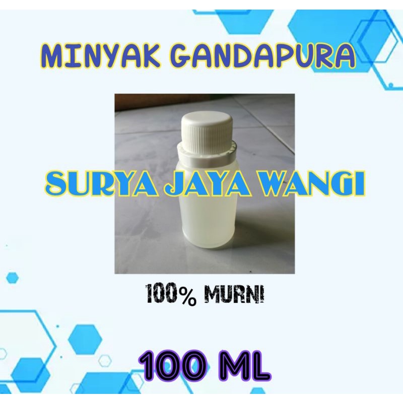 MINYAK GANDAPURA 100% MURNI KEMASAN 10 ML,20 ML,50 ML 100 ML,250 ML