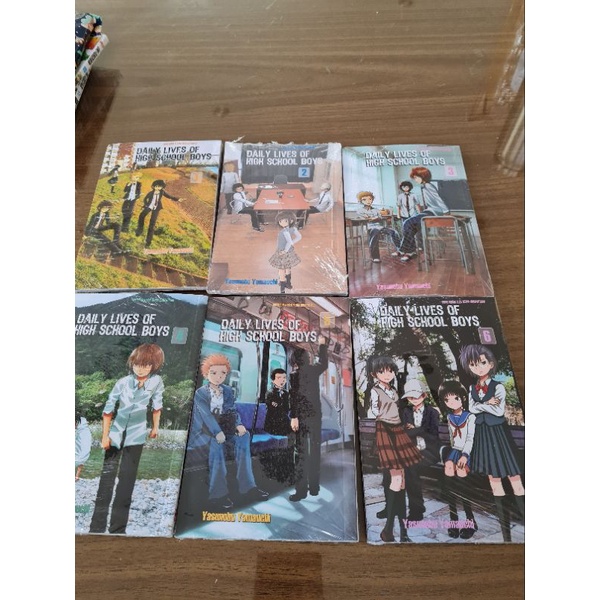 Komik Daily Lives Of High School Boys set vol 1-6 segel ori