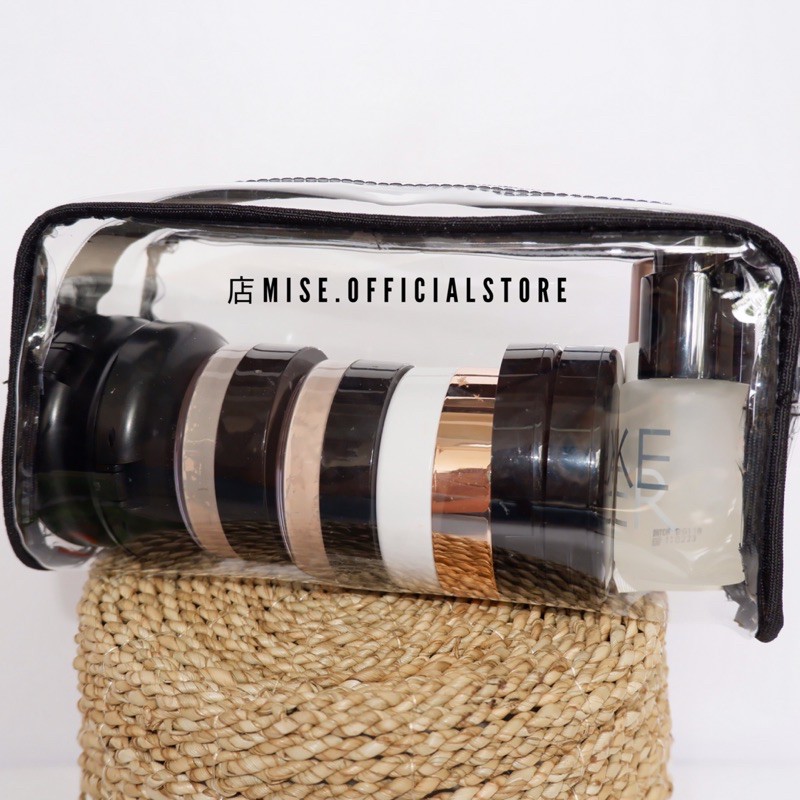 TRANSPARENT MAKEUP POUCH/POUCH MAKEUP TRANSPARAN/POUCH  MAKEUP MUA MURAH/POUCH KOSMETIK TRANSPARAN