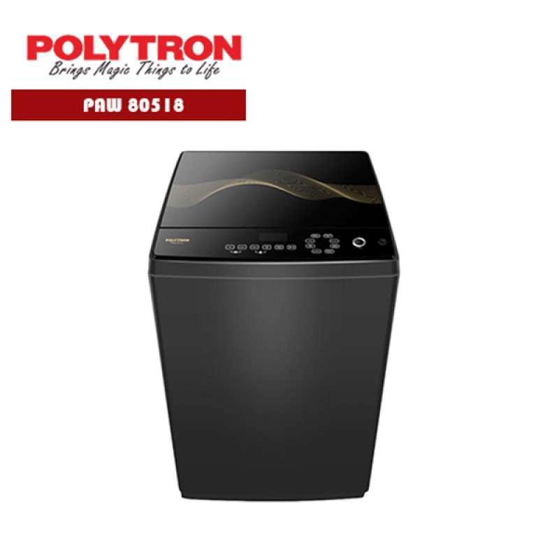 POLYTRON Autimatic Mesin Cuci 8 Kg - PAW 80518