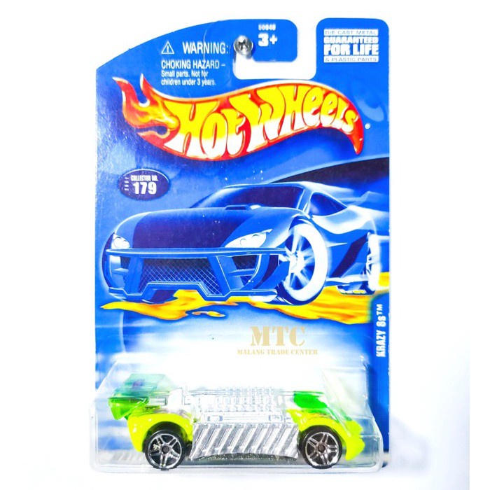 Hot Wheels Krazy 8s Silver BC 0621