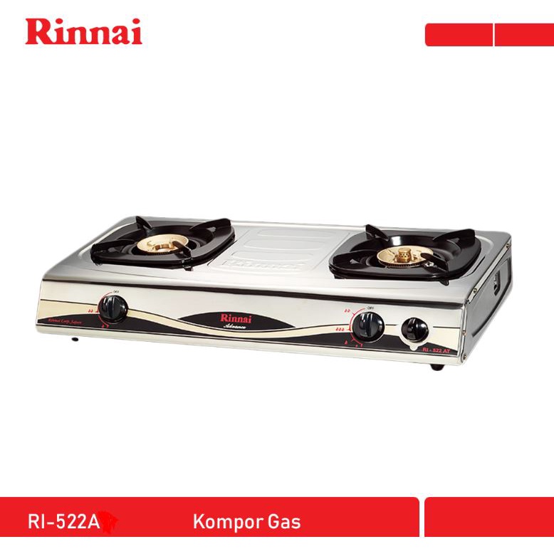 Rinnai 522A Kompor Gas 2 Tungku