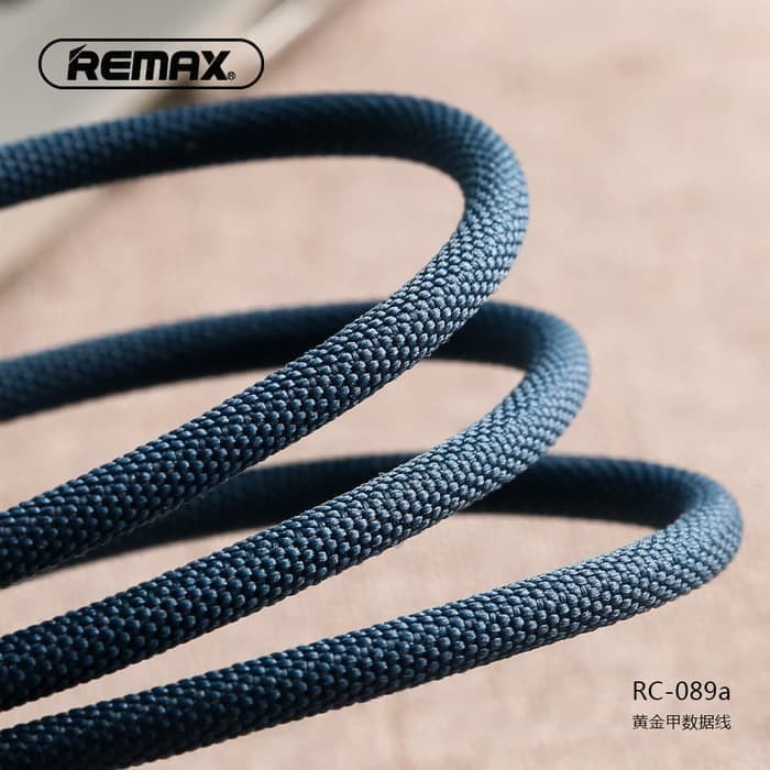 Remax Durable Cable TYPE C RC-089A Kabel Data Metal Fast Charging