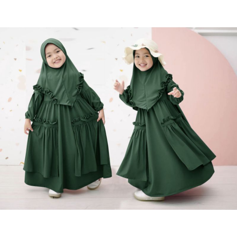 Sale (Habisin Stok) Gamis/dress/pakaian/baju/anak/wanita/perempuan/cewe/set/hijab/kerudung/maxi/remp