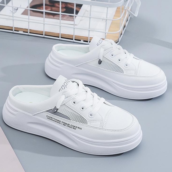 KZT-SW311 Sepatu Selop Wanita Impor Sepatu Sneakers Nyaman Impor