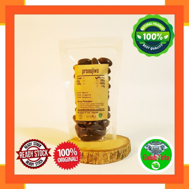 

50 Gram PRONOJIWO KERING murni asli original organik kualitas premium Sterculia Javanica