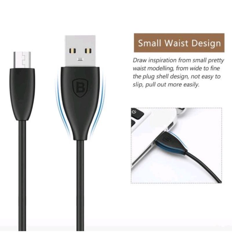 Baseus Small Pretty Waist Micro Usb 2A - 100cm