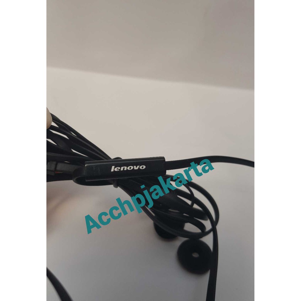 Headset Lenovo Original 100% / Headset Handsfree Earphone Lenovo Original 100%