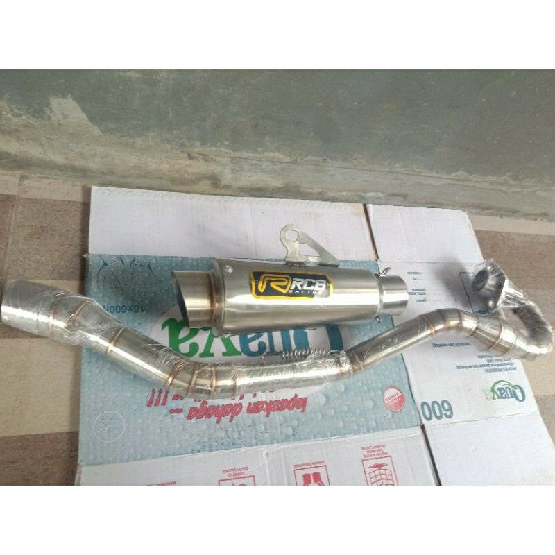 knalpot rcb leher atas klx crf