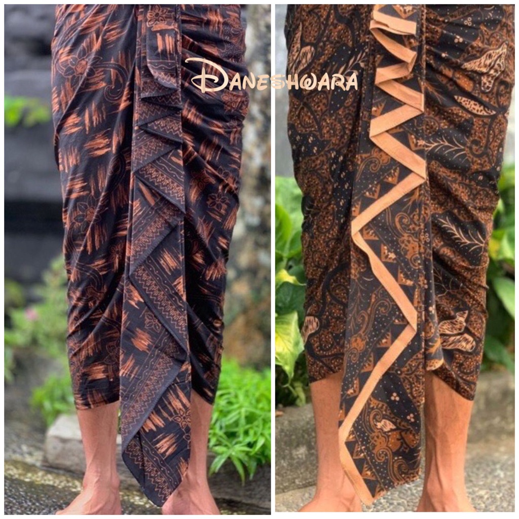 KAMEN BATIK BALI LEMBARAN DAN KANCUT JADI || KAMEN BATIK SETENGAH JADI