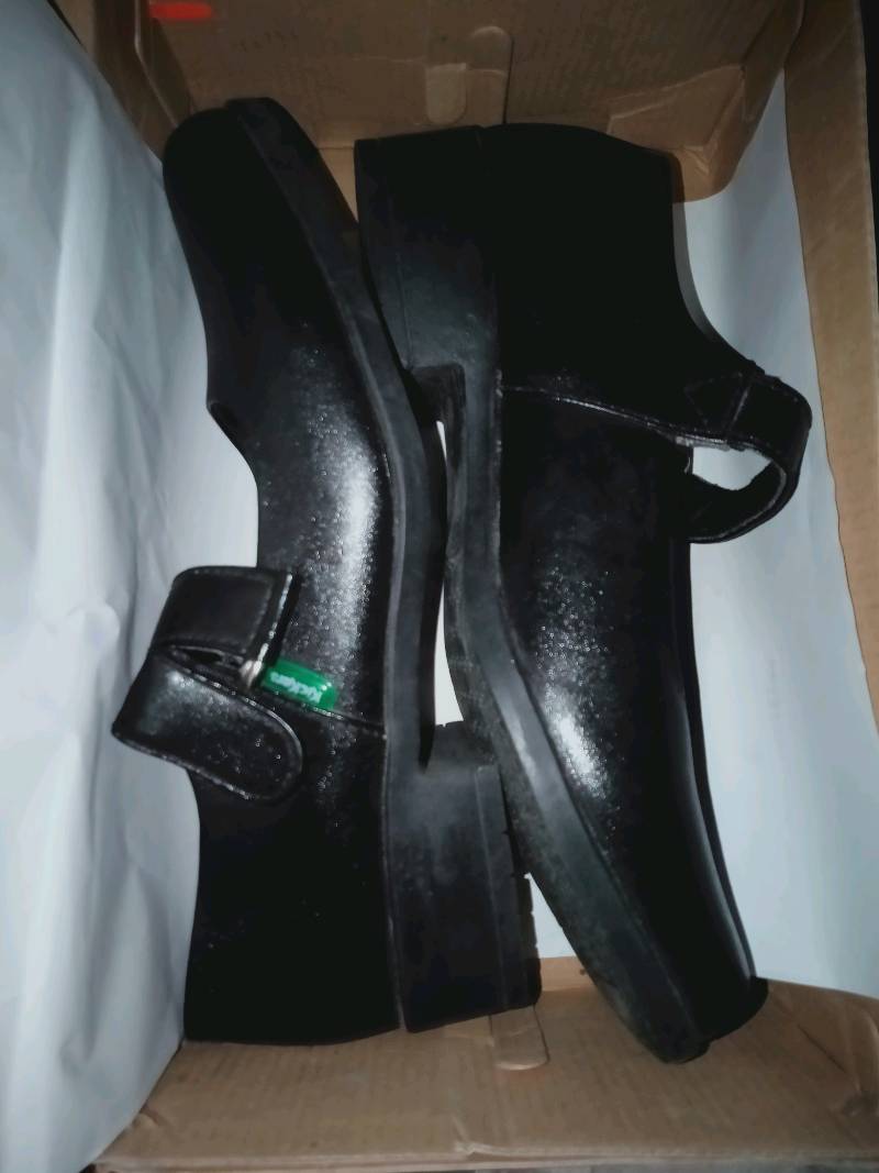 Sepatu Pantofel Sekolah Paskibra Wanita Formal Ukuran Besar Jumbo 36 - 44 Bahan Kulit Big Size