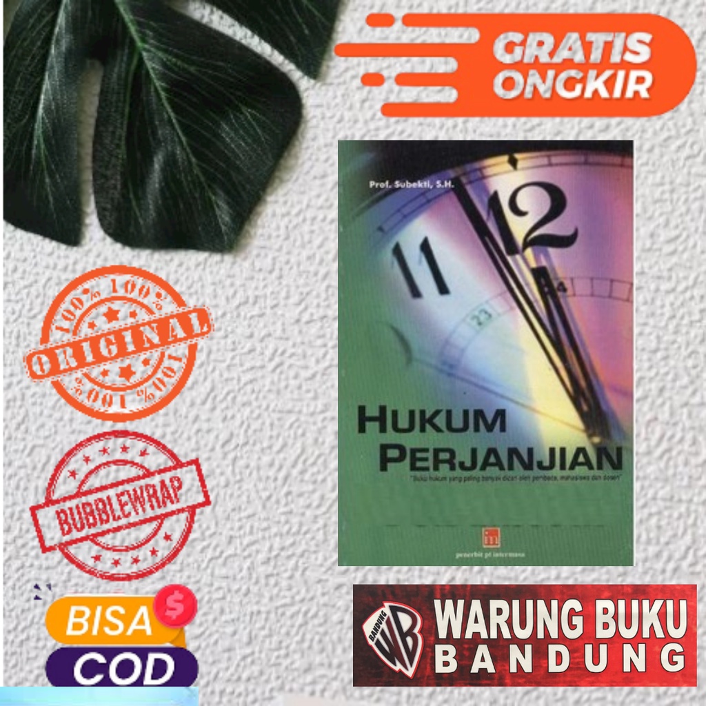 SRI1 Buku Hukum Perjanjian - Subekti