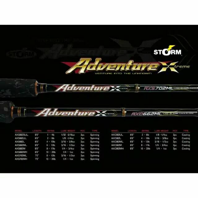 Storm Adventure Xtreme 662 ML spinning