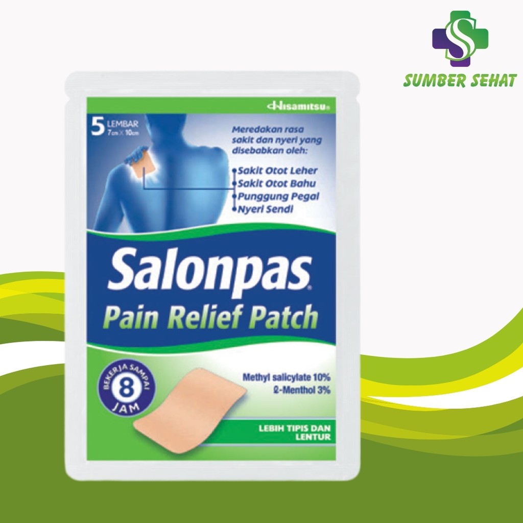 SALONPAS PAIN RELIEF PATCH SACHET