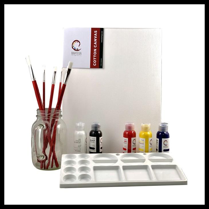 

BISA COD BASIC PAINTING KIT (SET ALAT LUKIS) TERBAIK 11