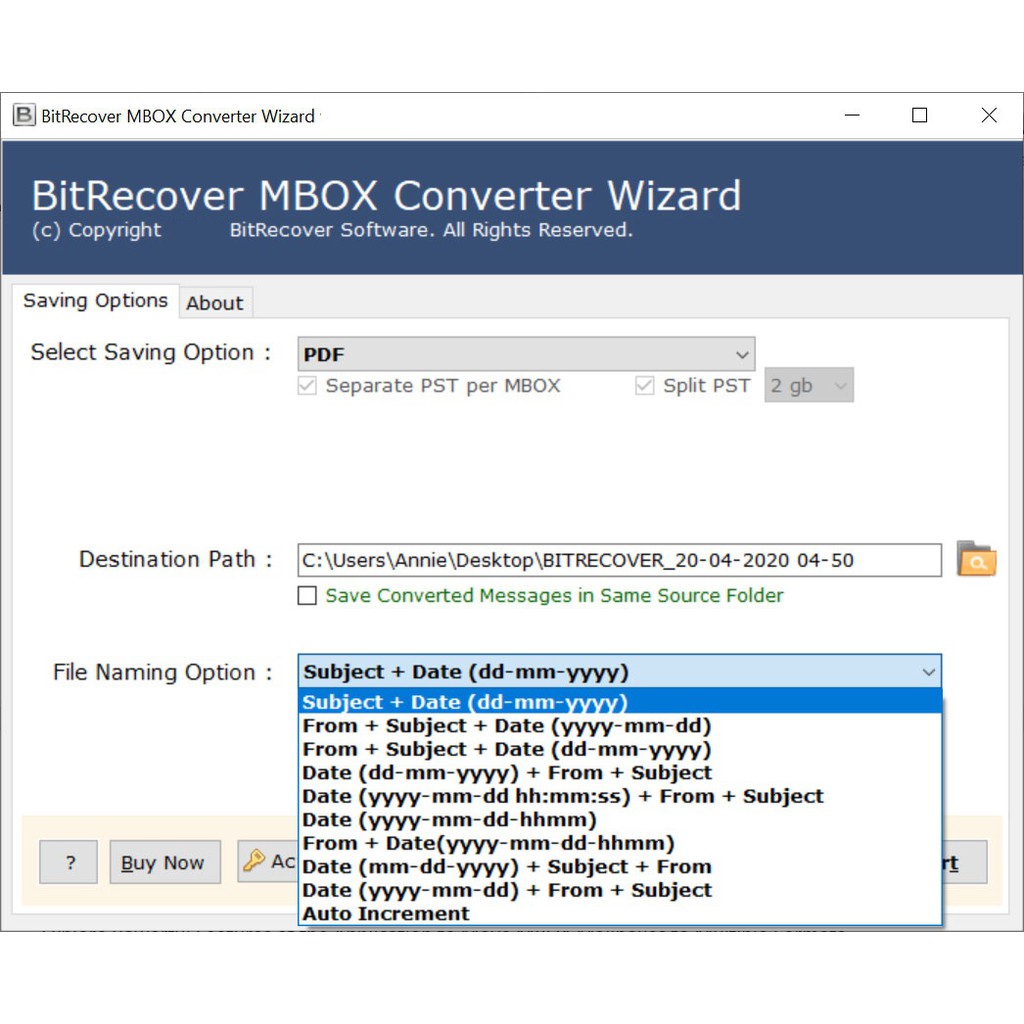 [FULL VERSION] BitRecover MBOX Converter Wizard 6 - GARANSI AKTIVASI