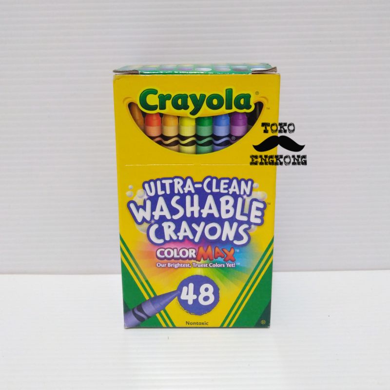 

CRAYOLA ULTRA CLEAN WASHABLE CRAYONS 48 CT