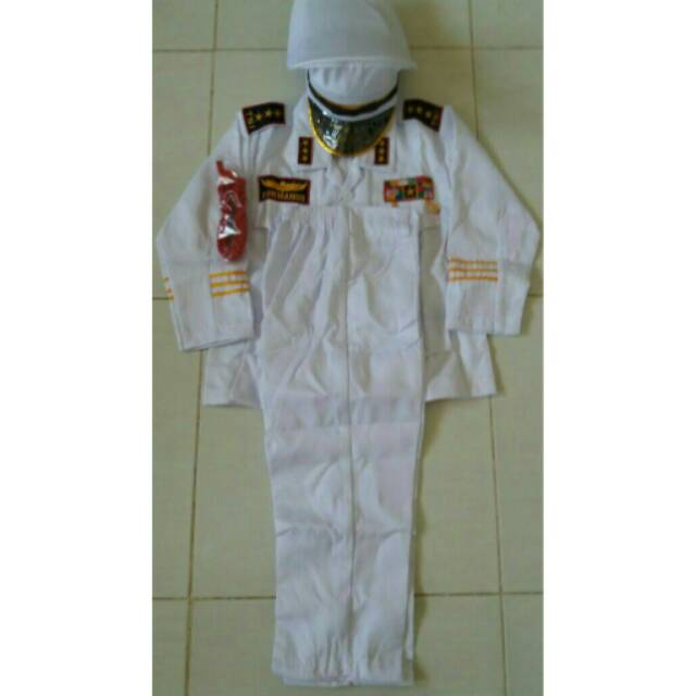 baju TNI AL buat anak TK+SD