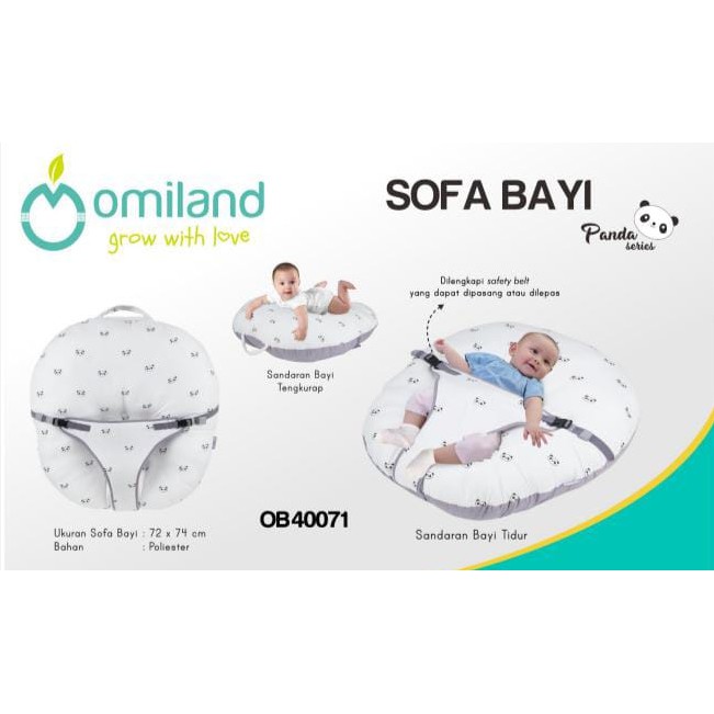 Omiland OB40071 Sofa Bayi Panda Series