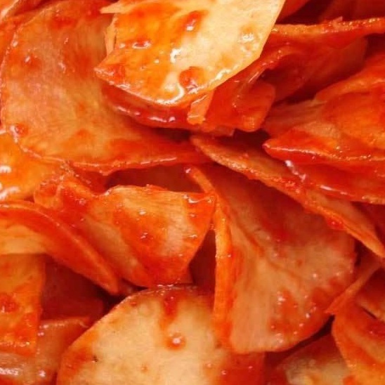 

Keripik Singkong Pedas Gurih 200 Gr enak