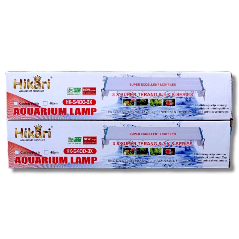 PROMO MURAH Lampu Aquarium LED HIKARI HK S400 3X