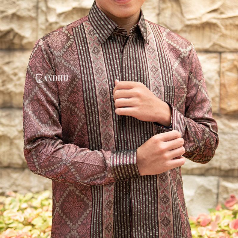 KEMEJA LENGAN PANJANG PRIA / KEMEJA BARON TERMURAH 01 / KEMEJA BATIK PRIA LENGAN PANJANG / KEMEJA SO