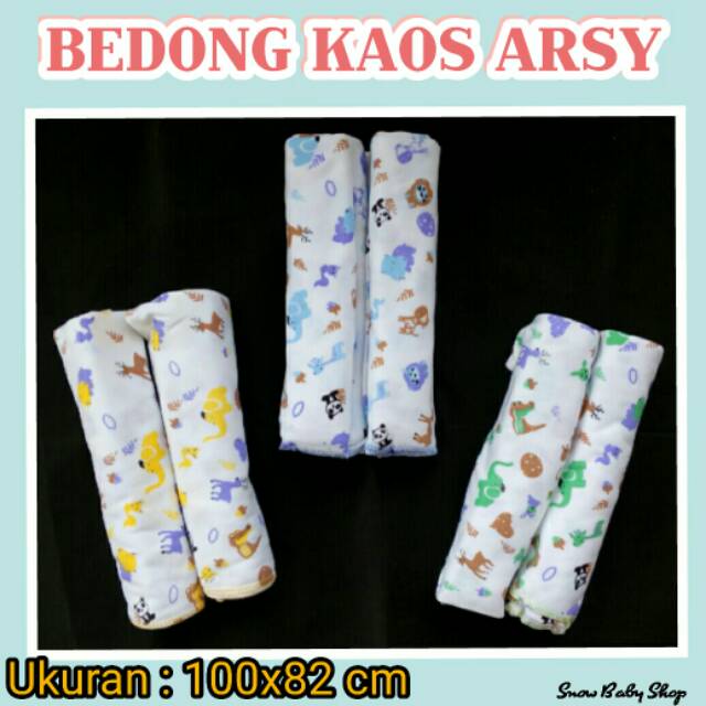 Bedong Kaos Baby Arsy / Bedong Bayi