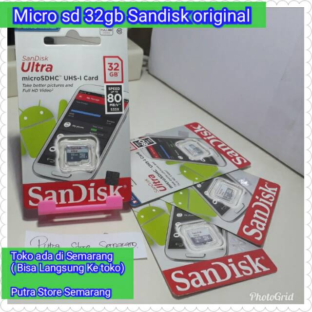 Micro Sd Sandisk 32 Gb Memory Hp Mmc Hp