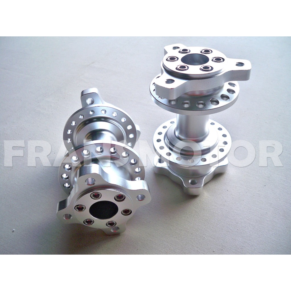 TROMOL BELAKANG BECAK SATRIA FU 150 FULL CNC SILVER