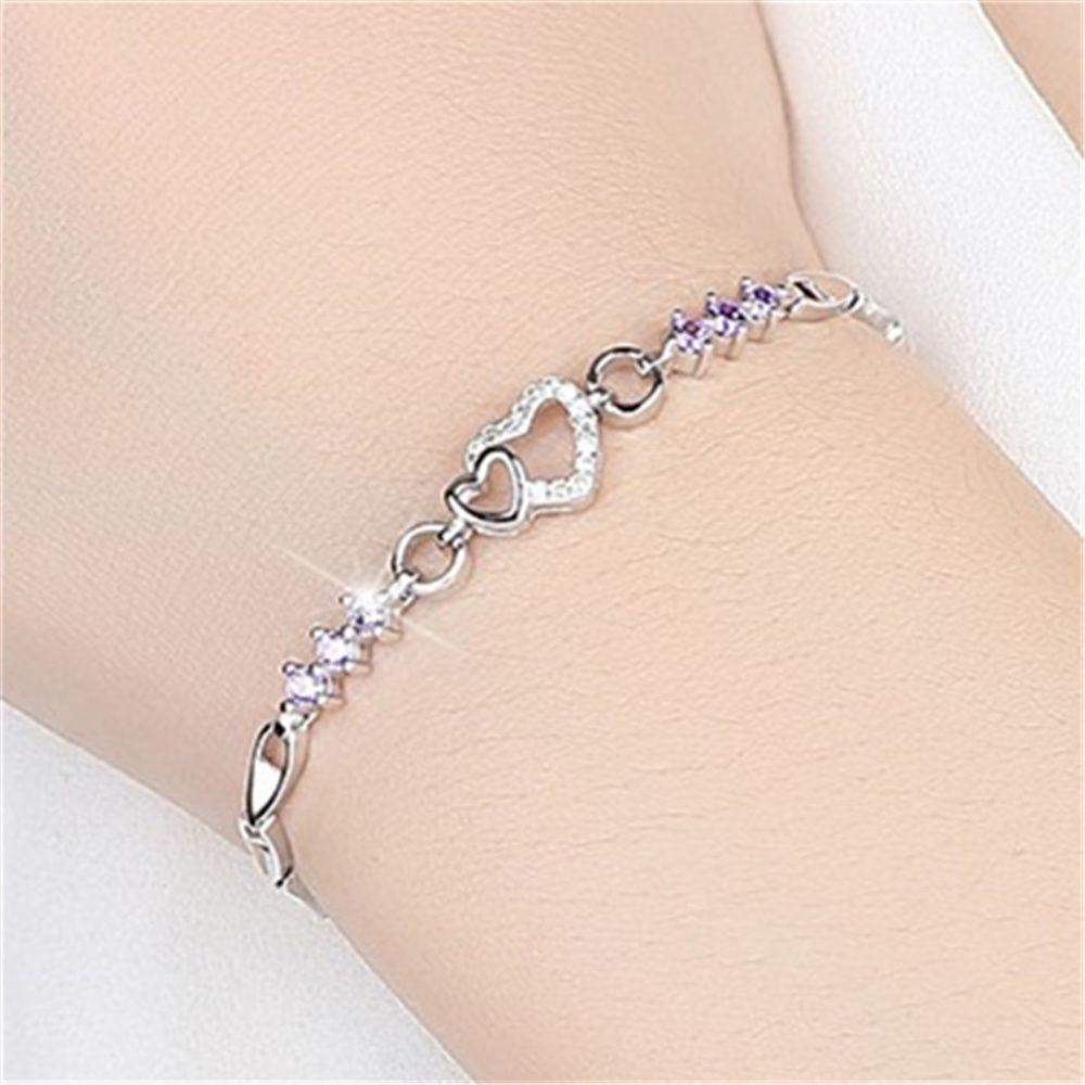 Gelang LILY Gaya Korea Pesona Perhiasan Pemodelan Kreatif925 Sterling Silver