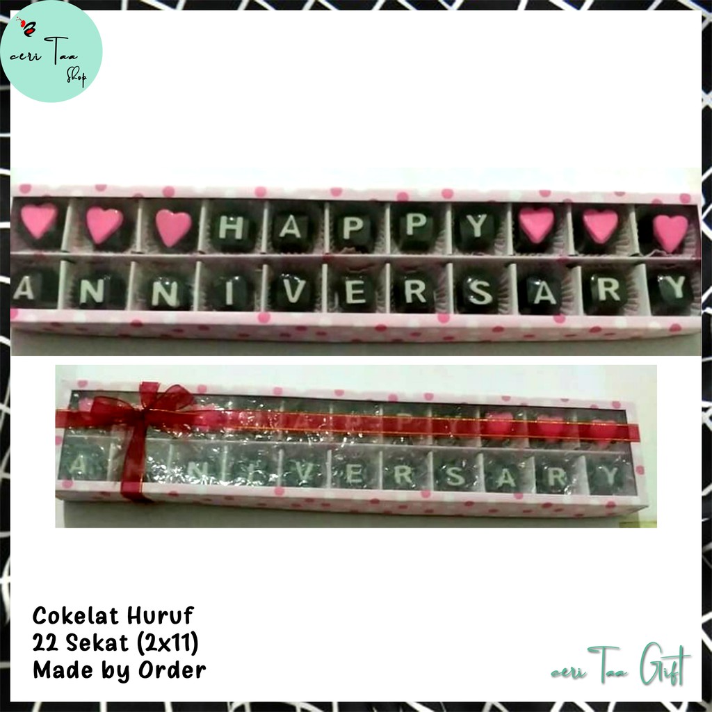

Cokelat 22 Sekat 2x11 | Cokelat Souvenir | Cokelat Huruf | Cokelat Angka | Cokelat Bingkisan