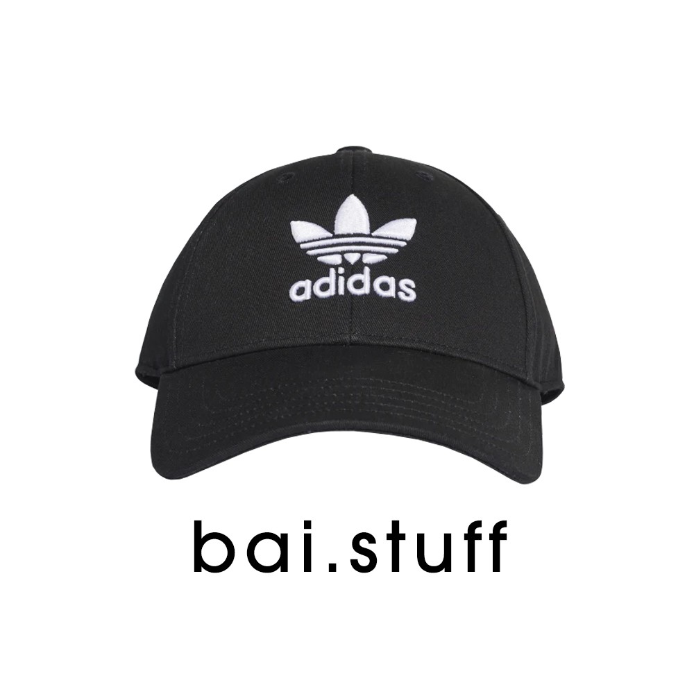 [Original] Cap / Hat / Caps / Topi Adidas Trefoil Classic Baseball Black