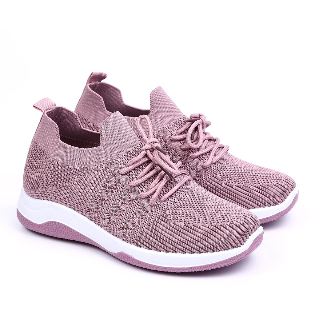 Sneakers Sepatu Wanita Sport Shoes Canvas Cewek Sepatu Olahraga - A2025