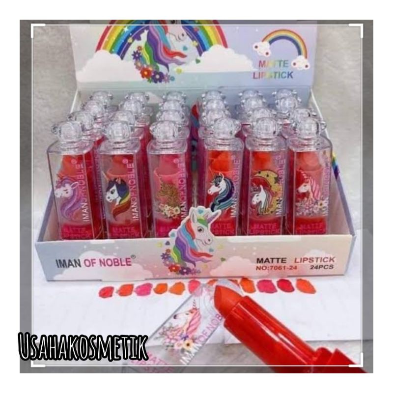 [Perlusin]LIPSTIK IMAN OF NOBLE UNICORN NO. 7061-24