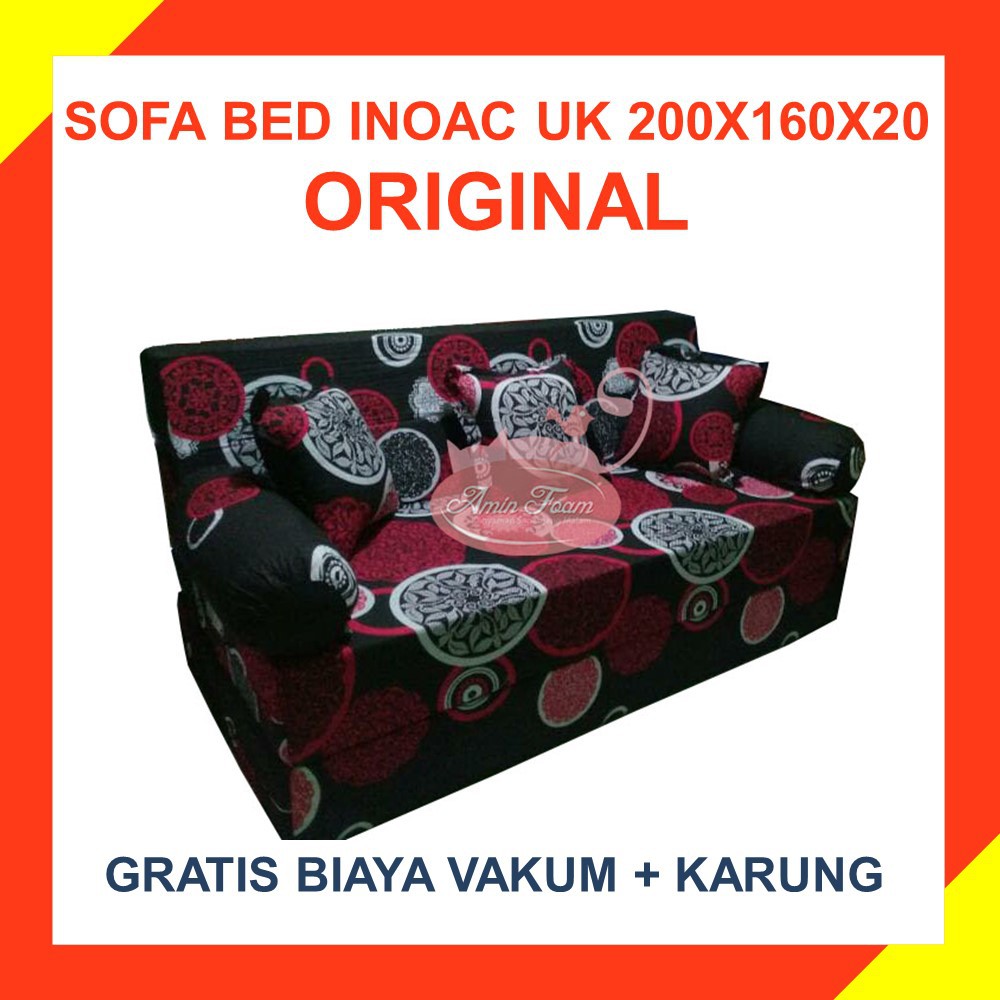 Cover Sofa Bed No 2 Ukuran 200 X 160 X20 Cm Shopee Indonesia