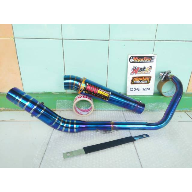Knalpot KOU full bluemoon